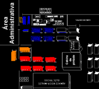 Levantamiento de layout de planta industrial en CAD